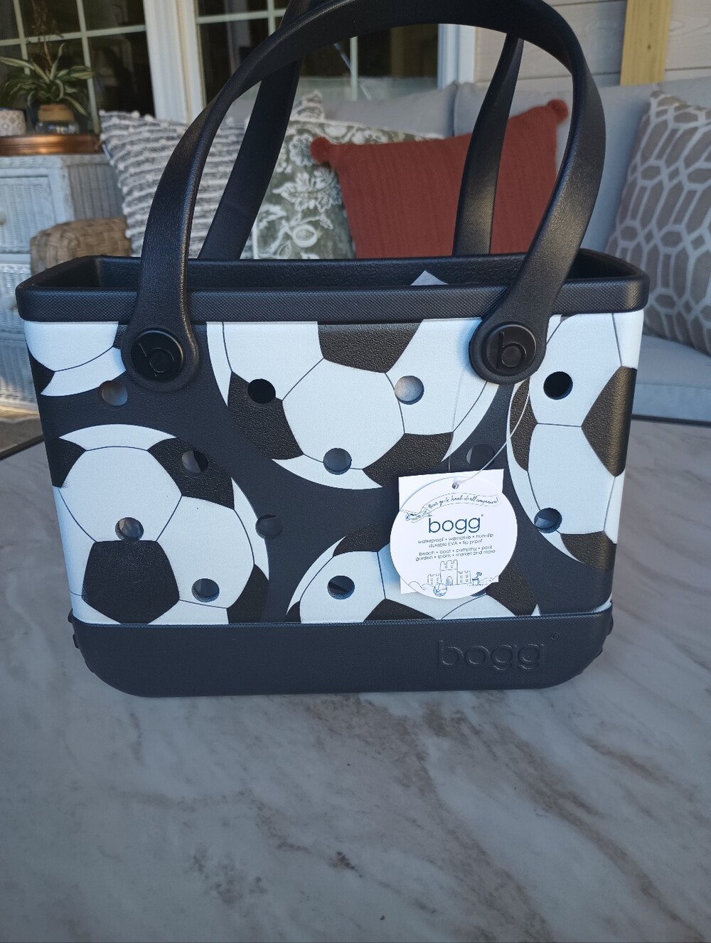 NWT Bogg Bag Bitty Soccer Tote Soccer Mom Game Day Athletic Team Spirit GIFT